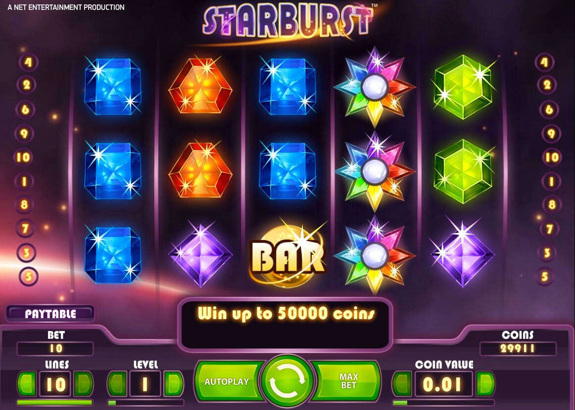 starburst slot free spins